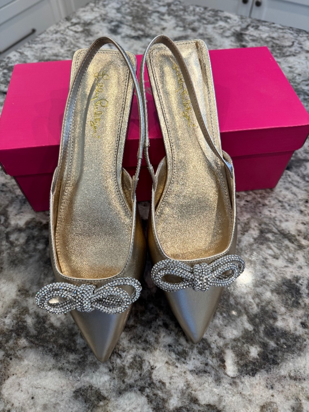 Lilly Pulitzer Brit Slingback Flat